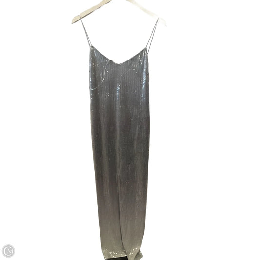 Dress Party Midi By Zara In Grey, Size: S