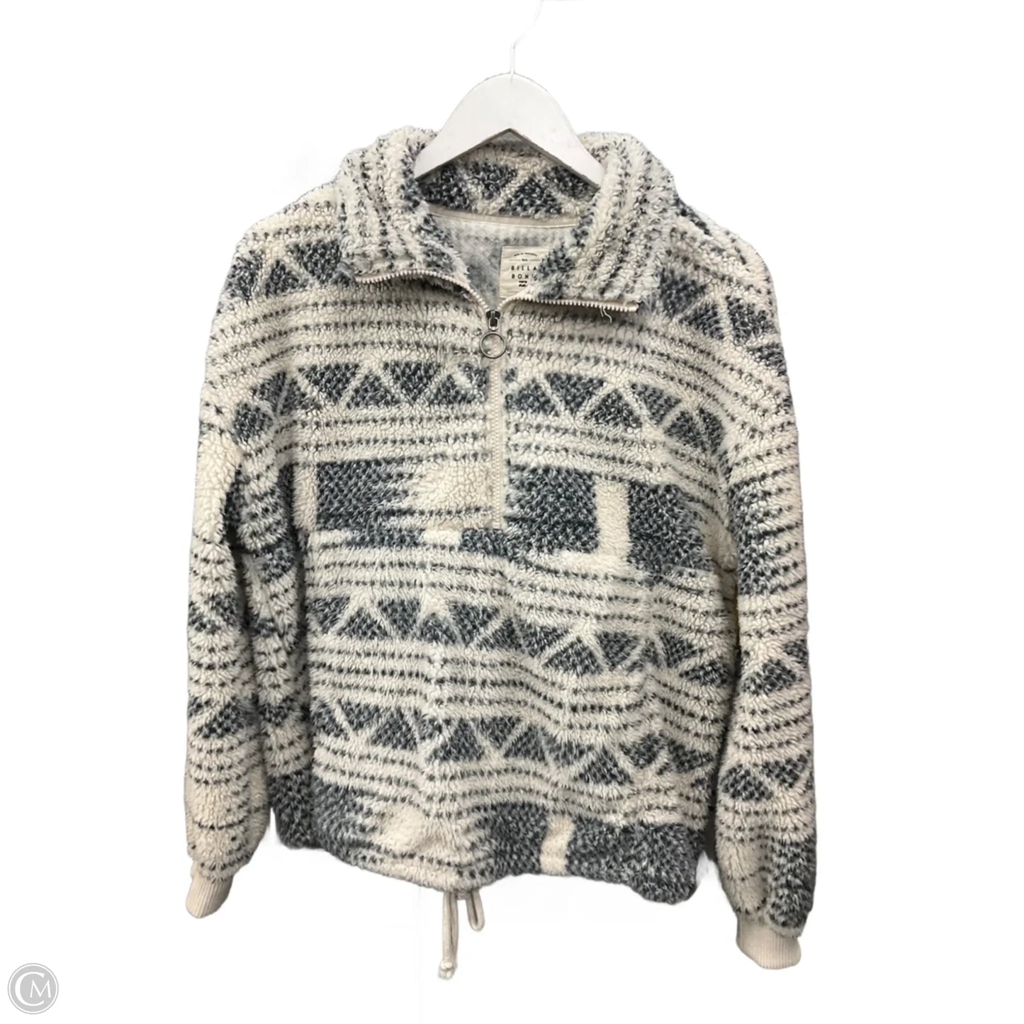 Jacket Fleece By Billabong In Cream, Size: S