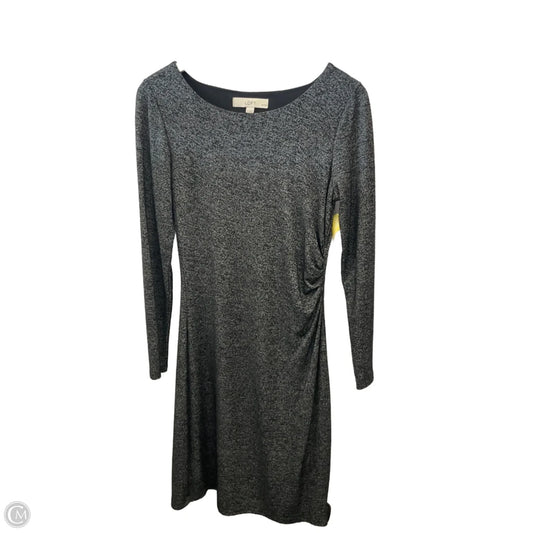Dress Casual Midi By Loft In Black, Size: Sp