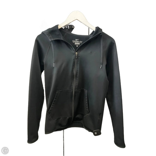 Athletic Jacket By Nike In Black, Size: Xs