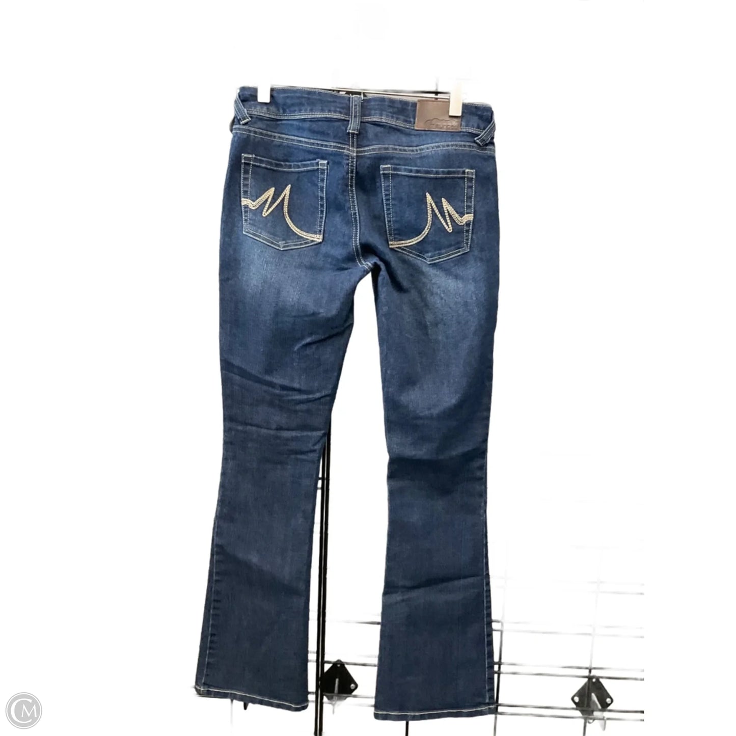 Jeans Flared By Maurices In Blue Denim, Size: 6p