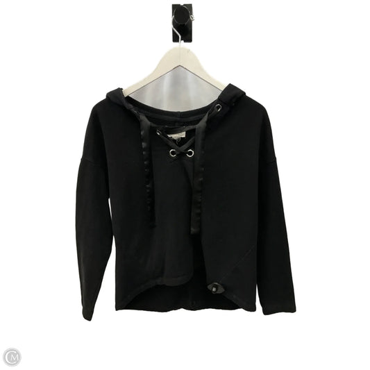 Sweatshirt Hoodie By For The Republic In Black, Size: S