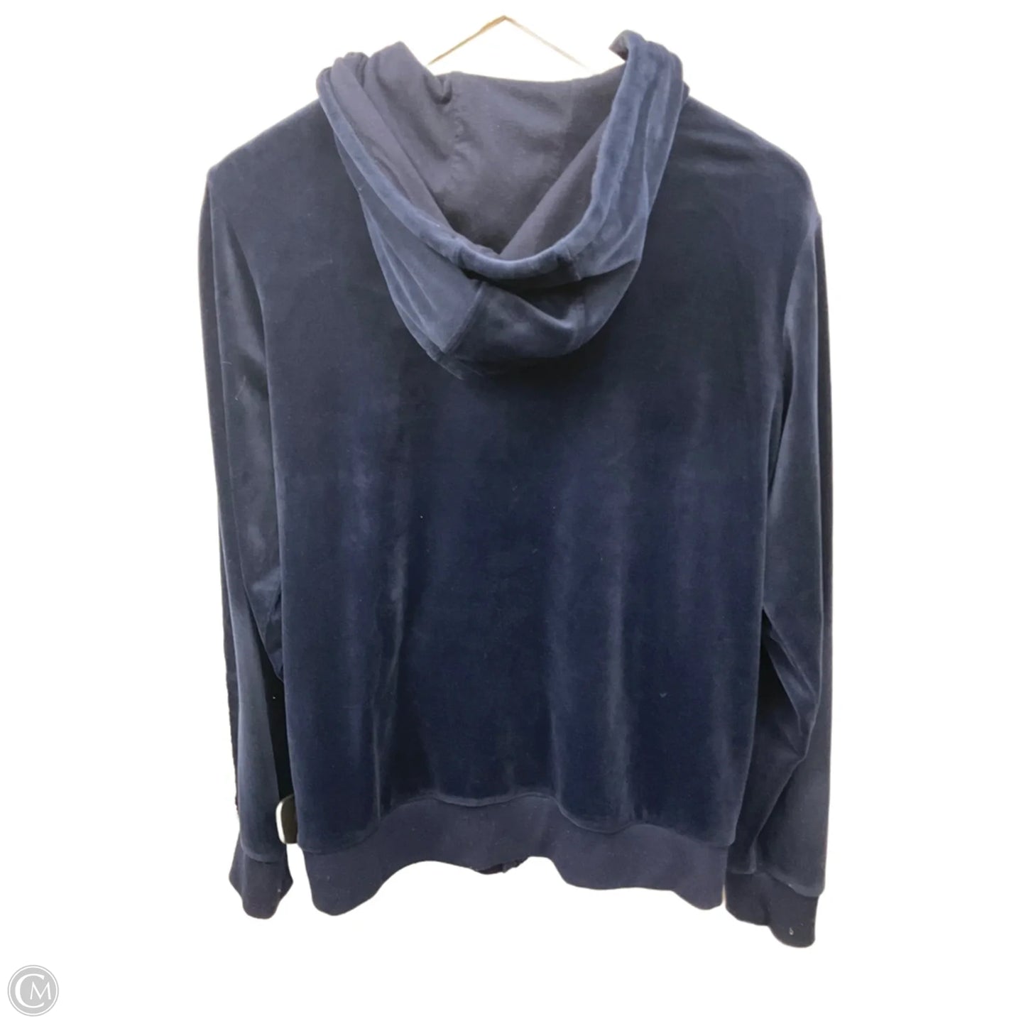 Athletic Jacket By Fila In Navy, Size: L