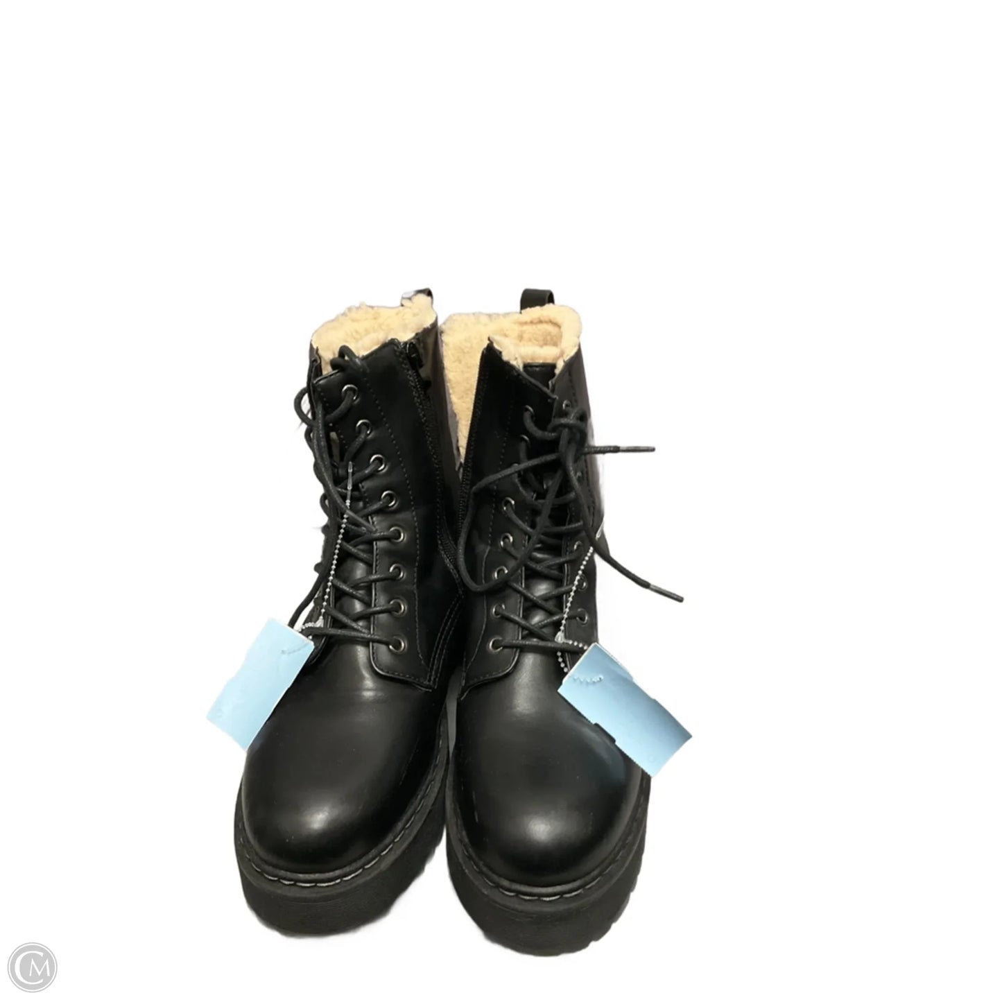 Boots Combat By Steve Madden In Black, Size: 9