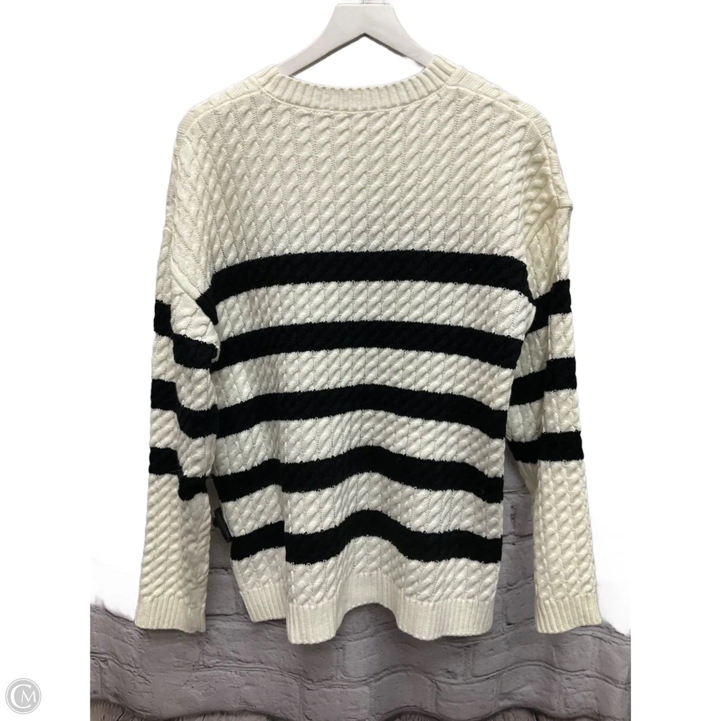 Sweater By Zaful In Striped Pattern, Size: S