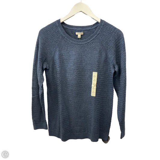 Top Long Sleeve By Sonoma In Blue, Size: S