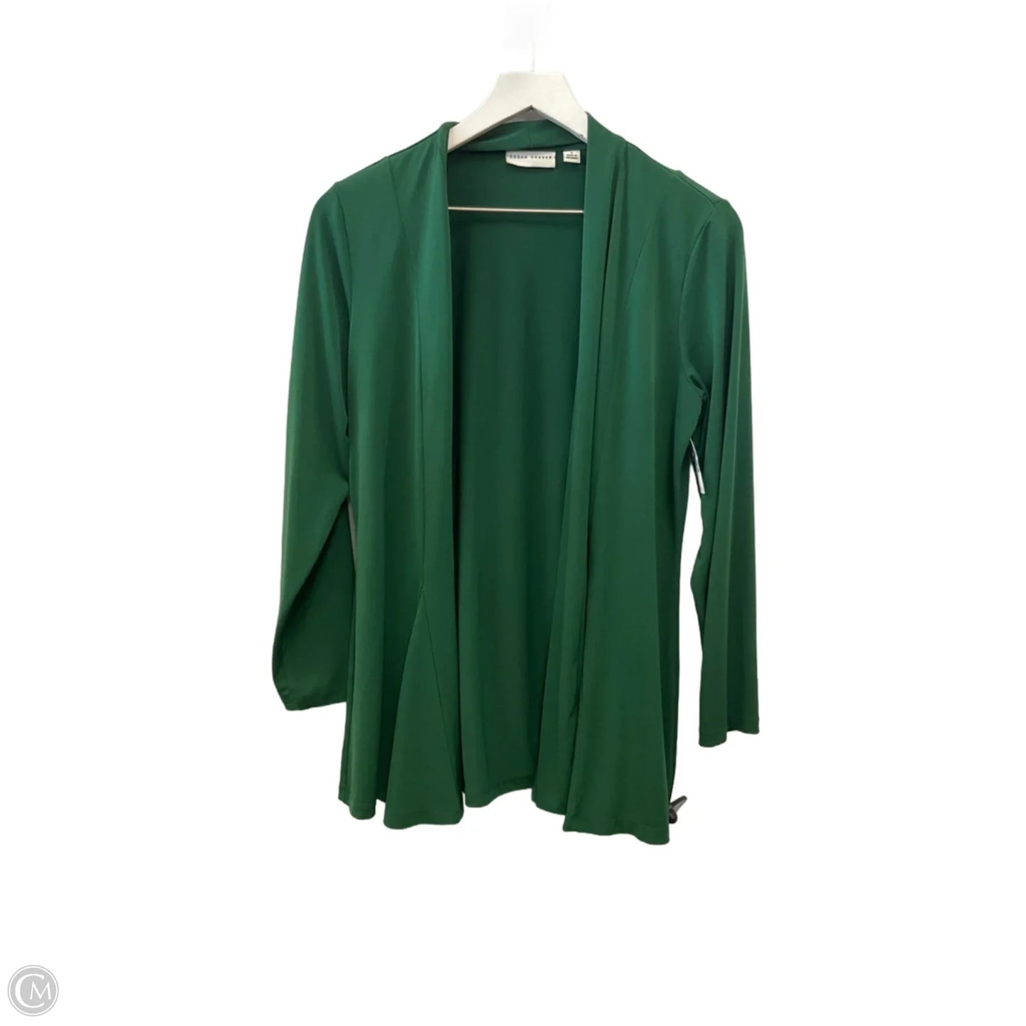 Cardigan By Susan Graver In Green, Size: S