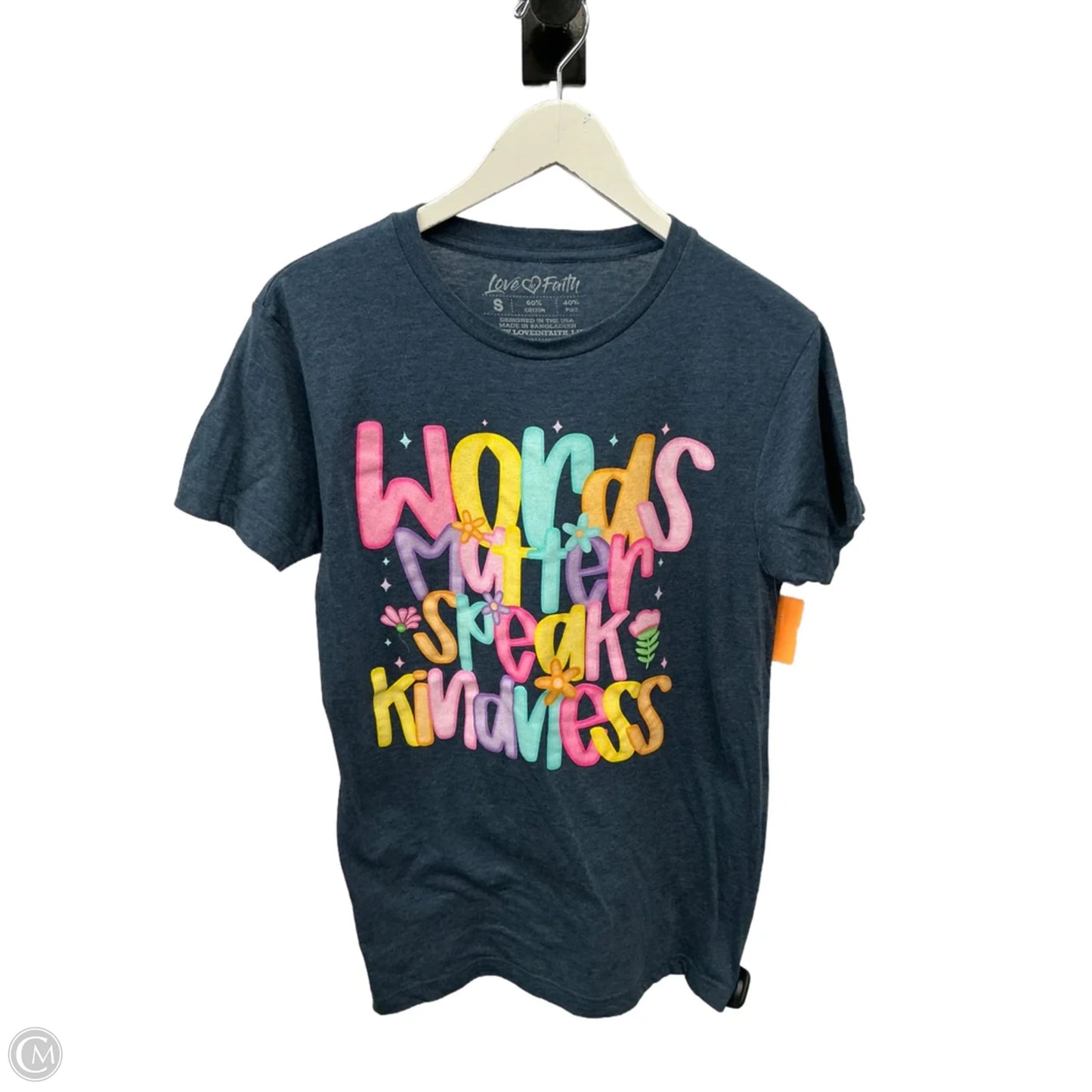 Top Short Sleeve By Clothes Mentor In Blue, Size: S
