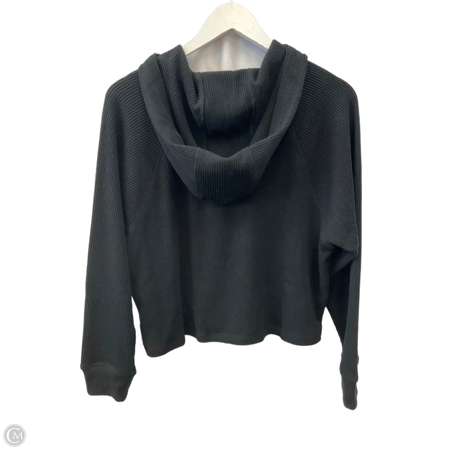 Athletic Sweatshirt Hoodie By Dkny In Black, Size: S