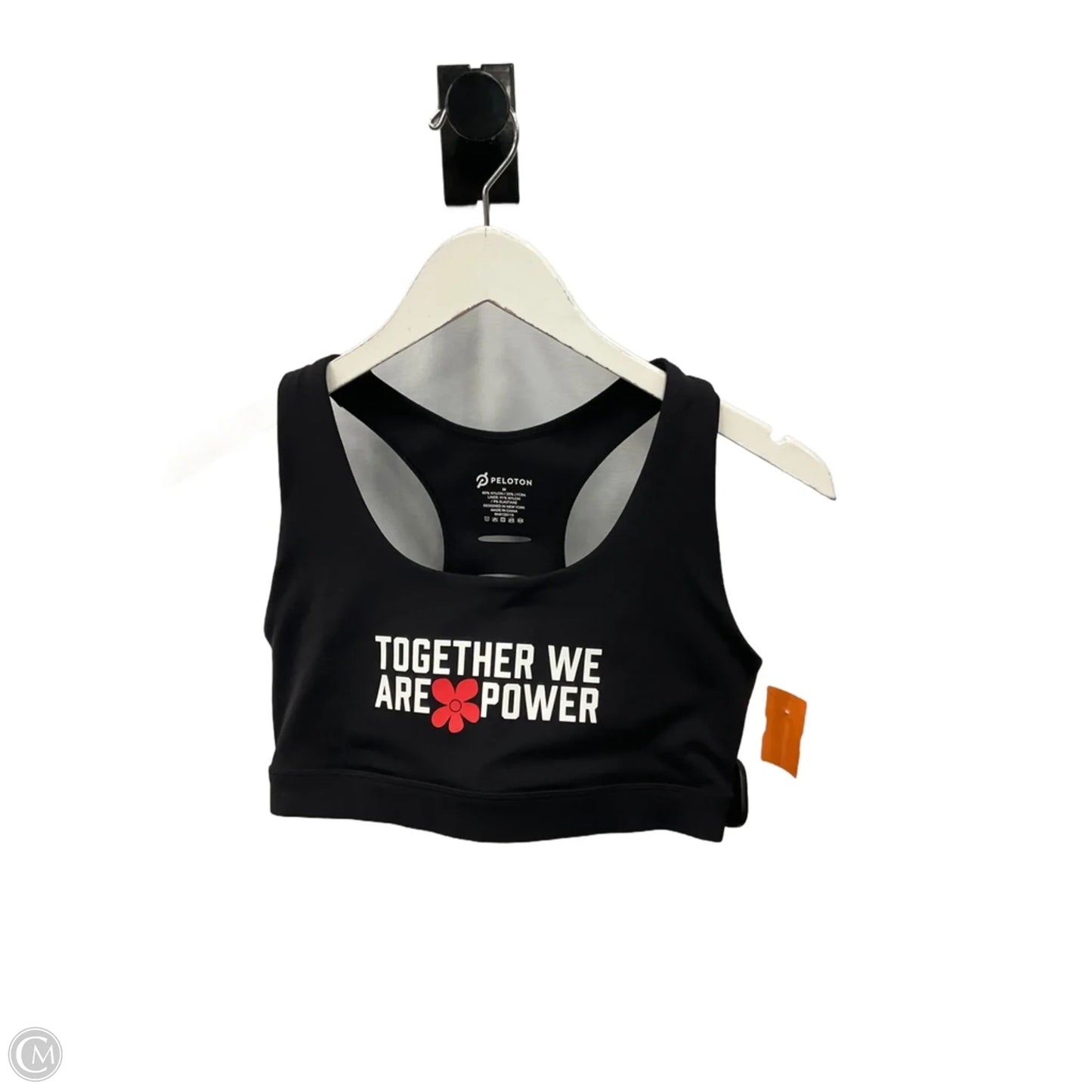 Athletic Bra By Peloton In Black, Size: M