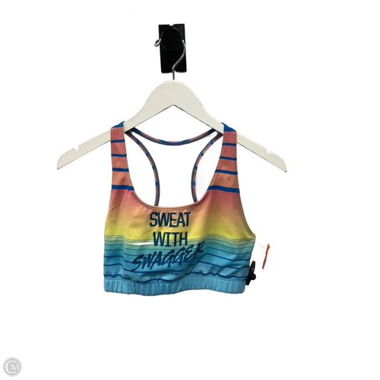 Athletic Bra By Clothes Mentor In Multi-colored, Size: L