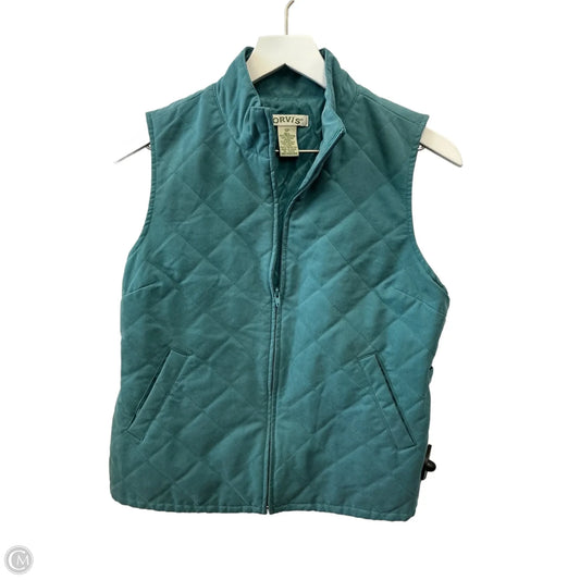 Vest Puffer & Quilted By Orvis In Blue, Size: Sp