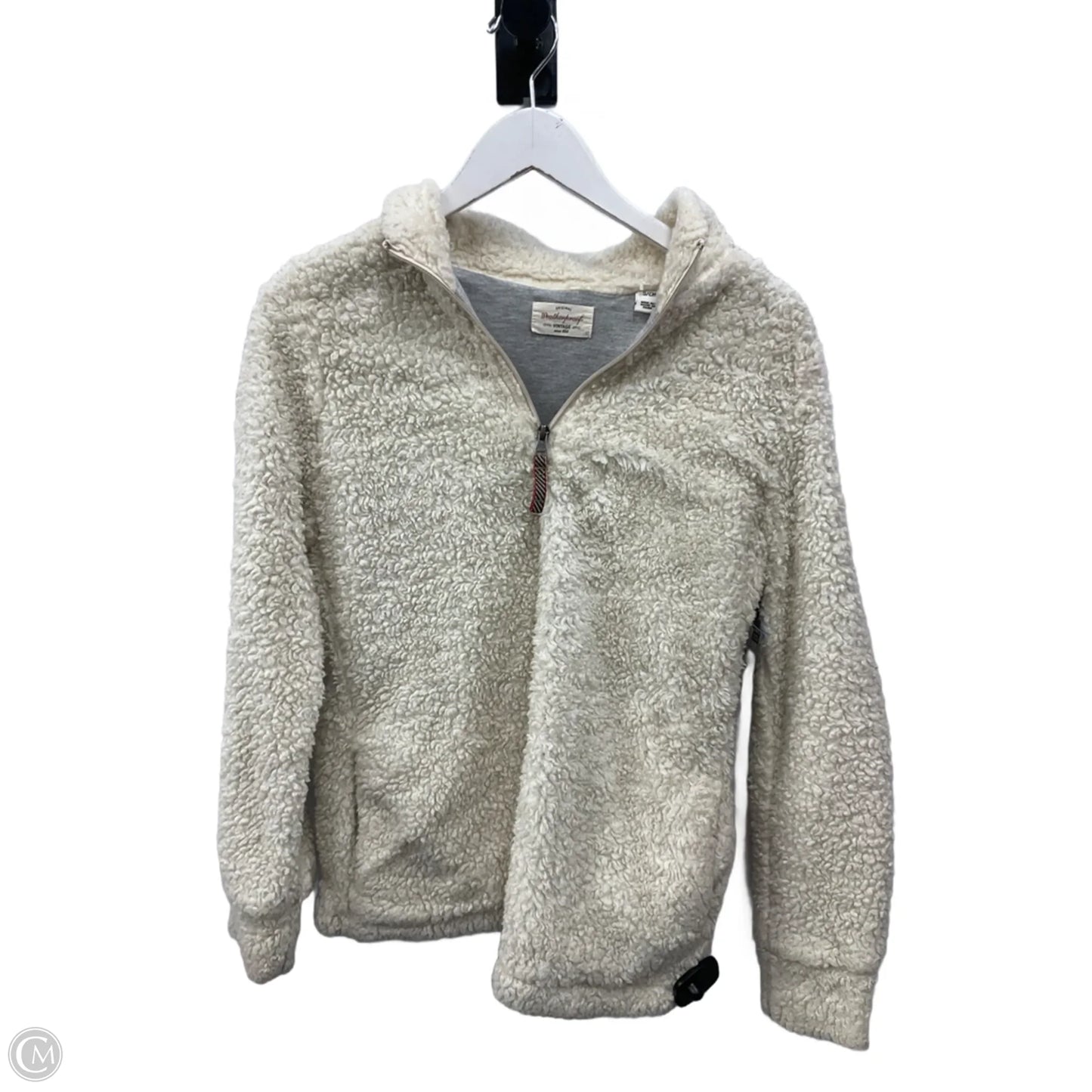 Athletic Fleece By Weatherproof In Cream, Size: S