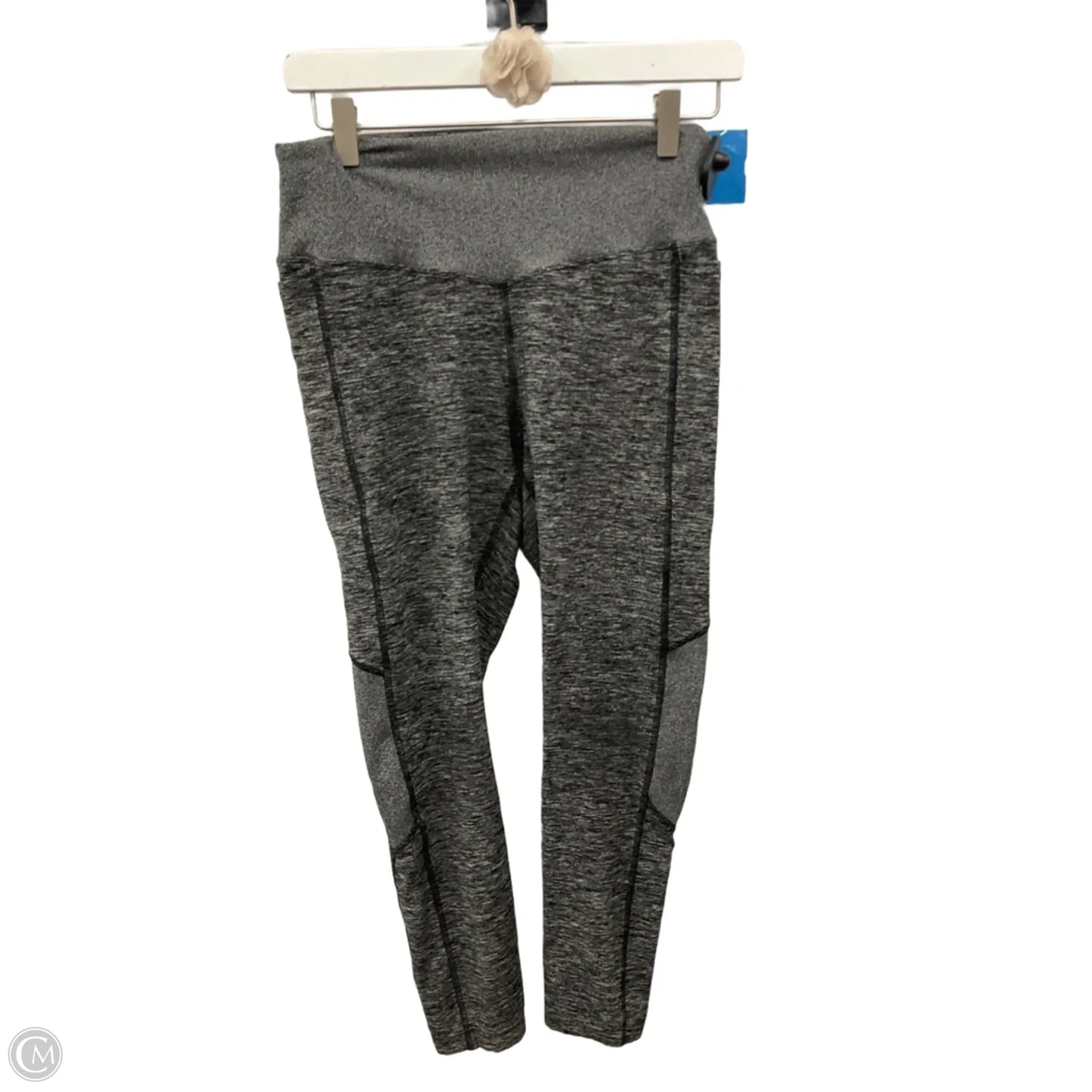 Athletic Leggings By Pink In Grey, Size: 8