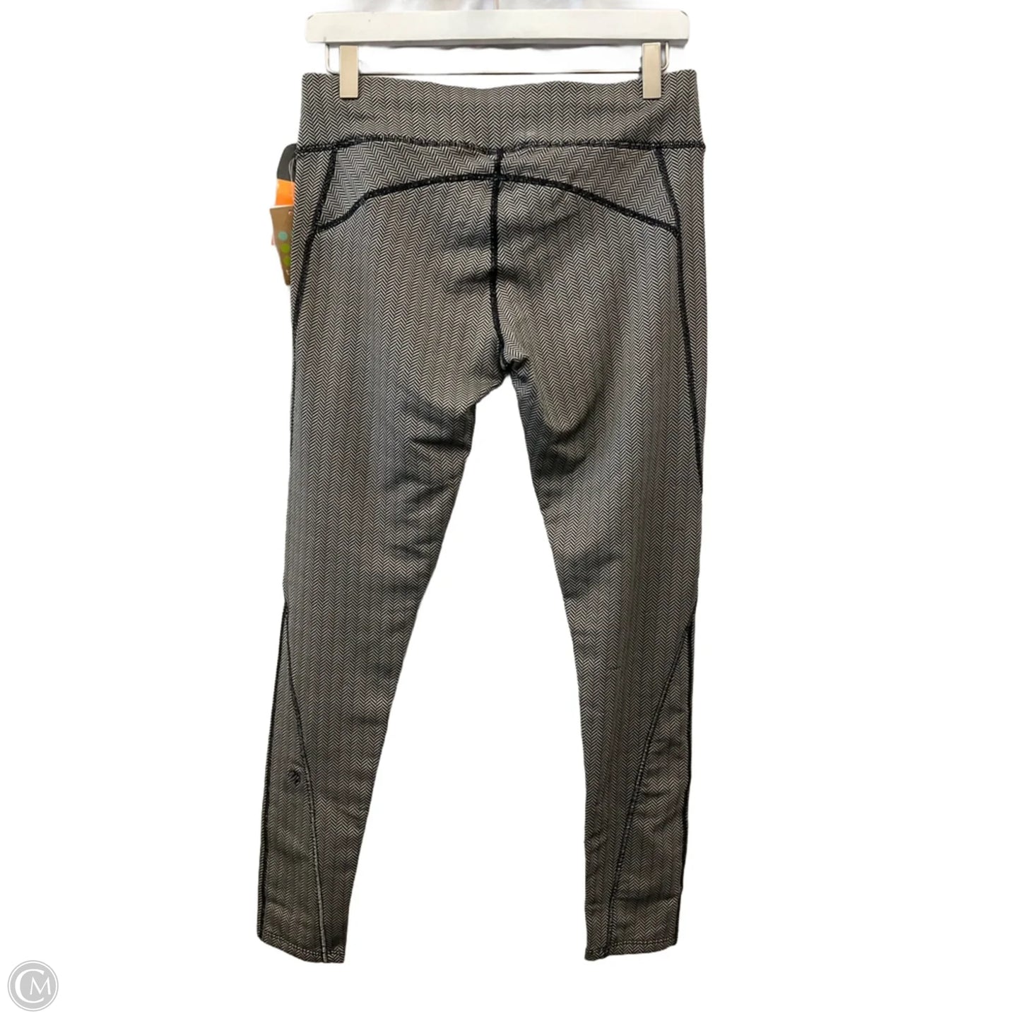 Athletic Leggings By Title Nine In Chevron Pattern, Size: M