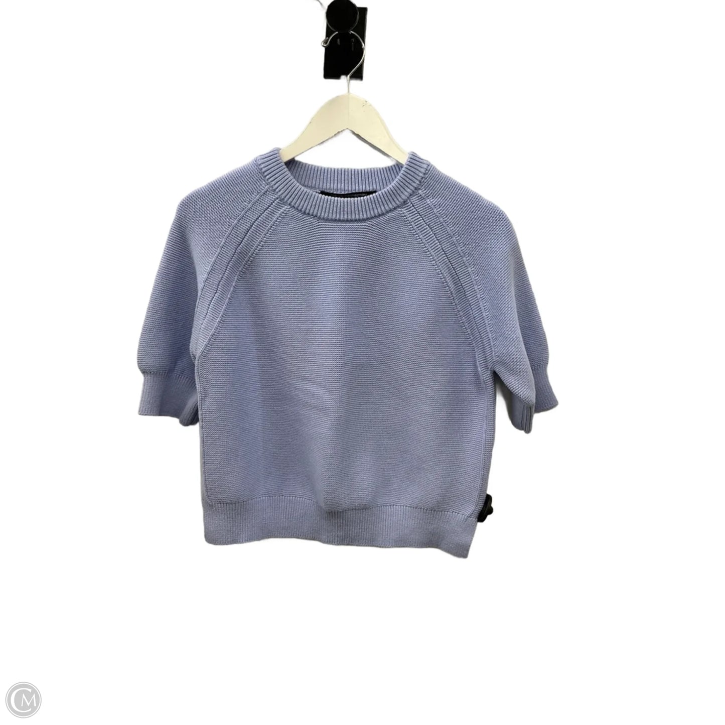 Sweater Short Sleeve By French Connection In Purple, Size: L