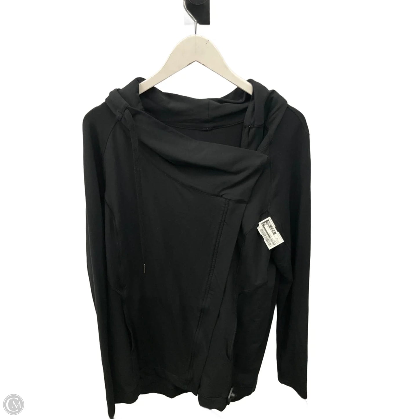 Athletic Jacket By Lululemon In Black, Size: 10