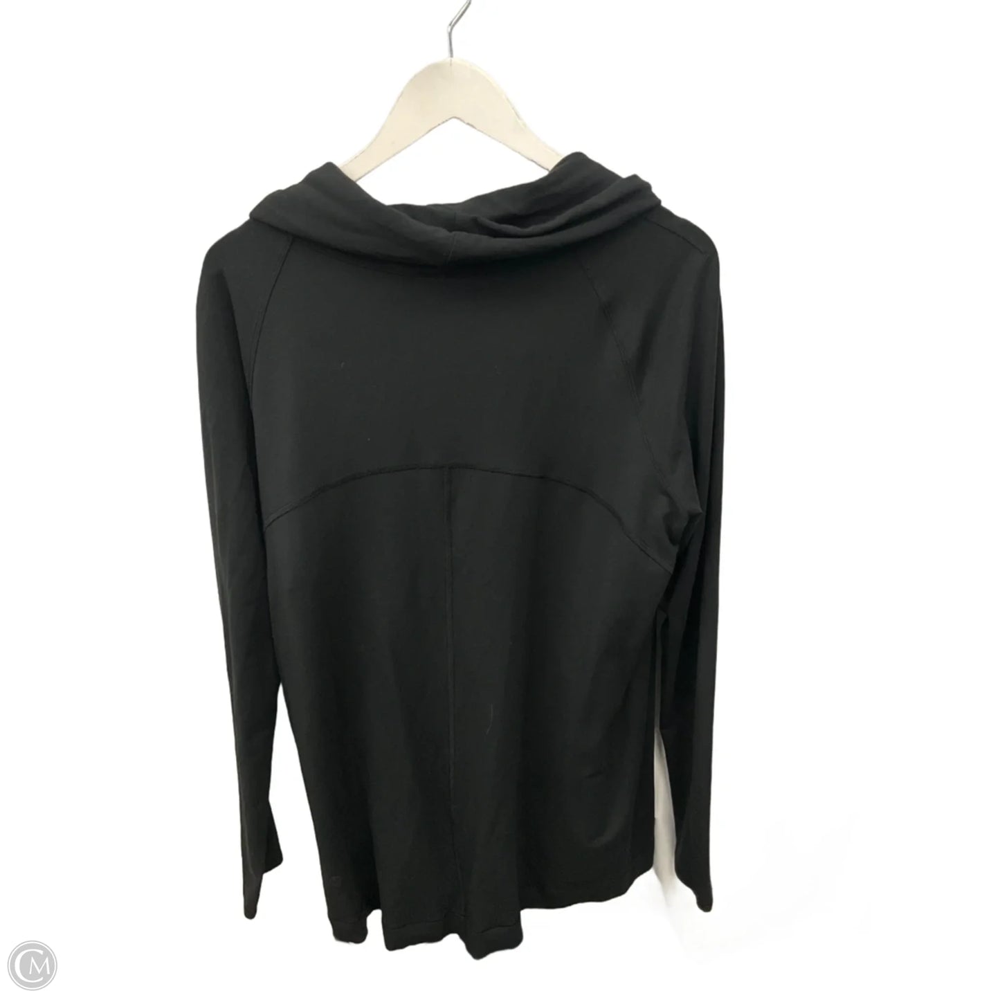 Athletic Jacket By Lululemon In Black, Size: 10