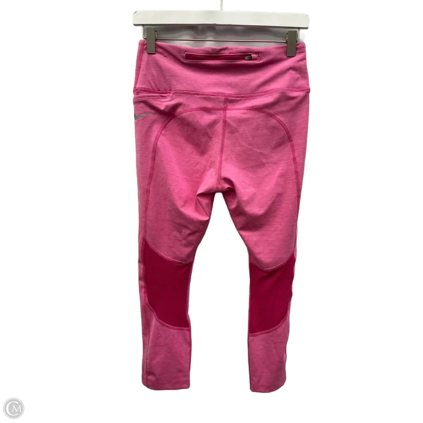 Athletic Capris By Nike In Pink, Size: M