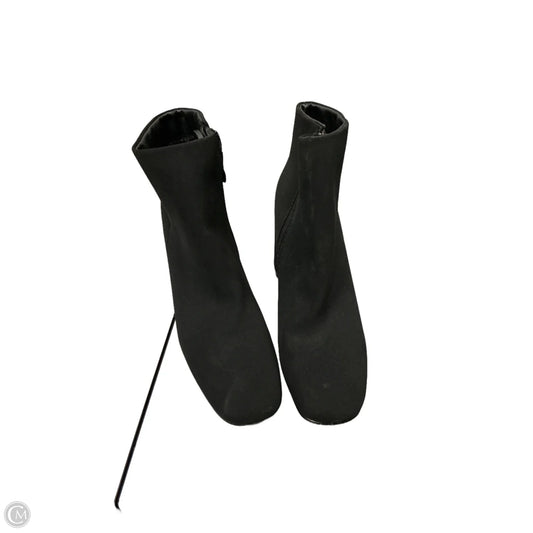 Boots Ankle Heels By Clothes Mentor In Black, Size: 11
