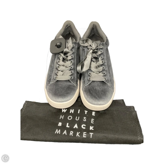 Shoes Flats By White House Black Market In Grey, Size: 8