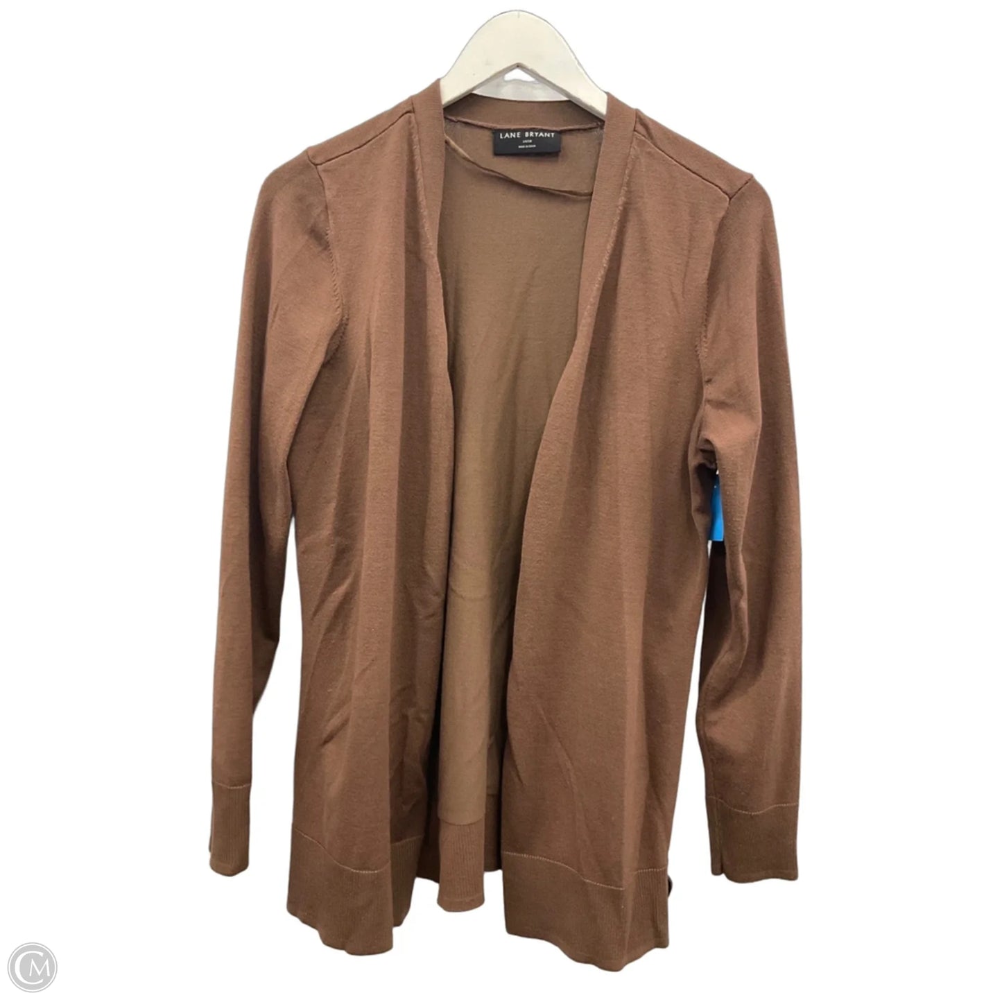Cardigan By Lane Bryant In Brown, Size: L
