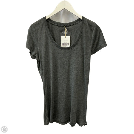 Top Short Sleeve By Clothes Mentor In Grey, Size: L