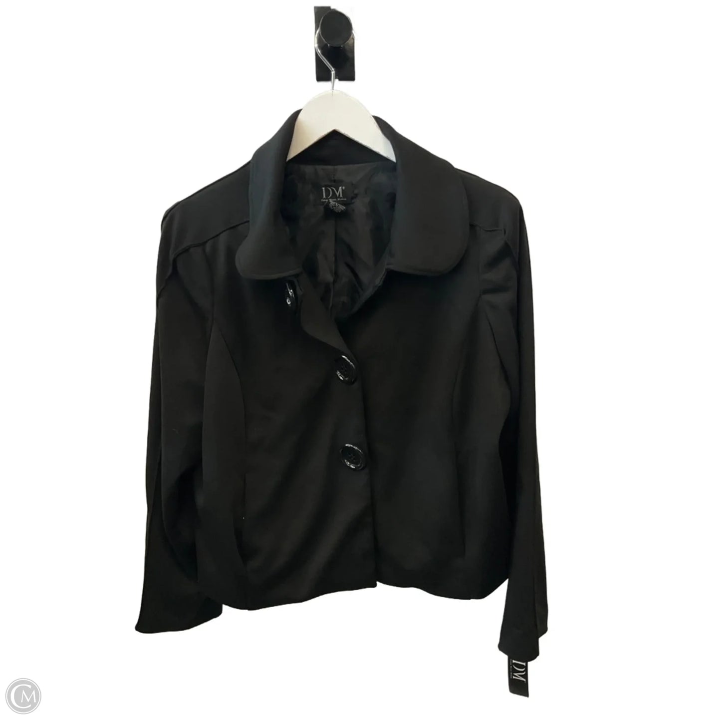 Jacket Other By Clothes Mentor In Black, Size: 1x