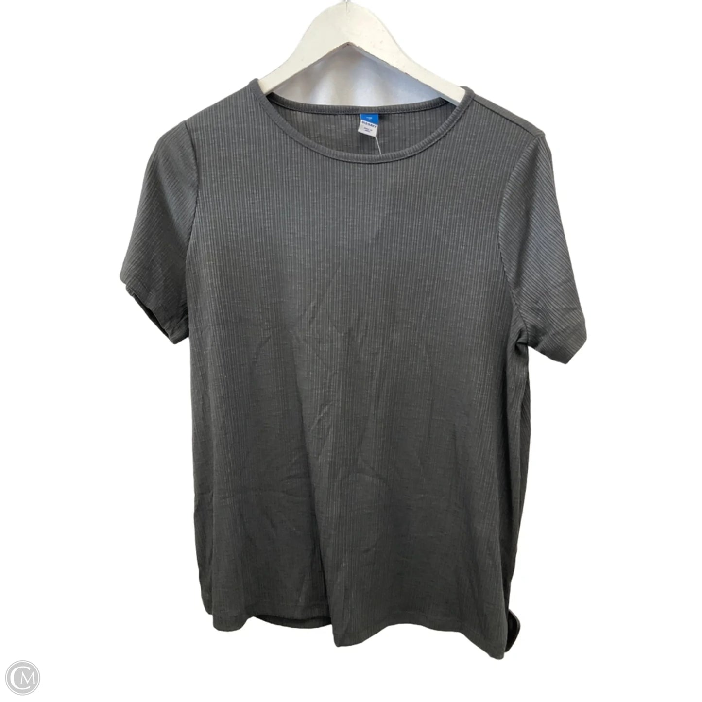 Top Short Sleeve By Old Navy In Grey, Size: M