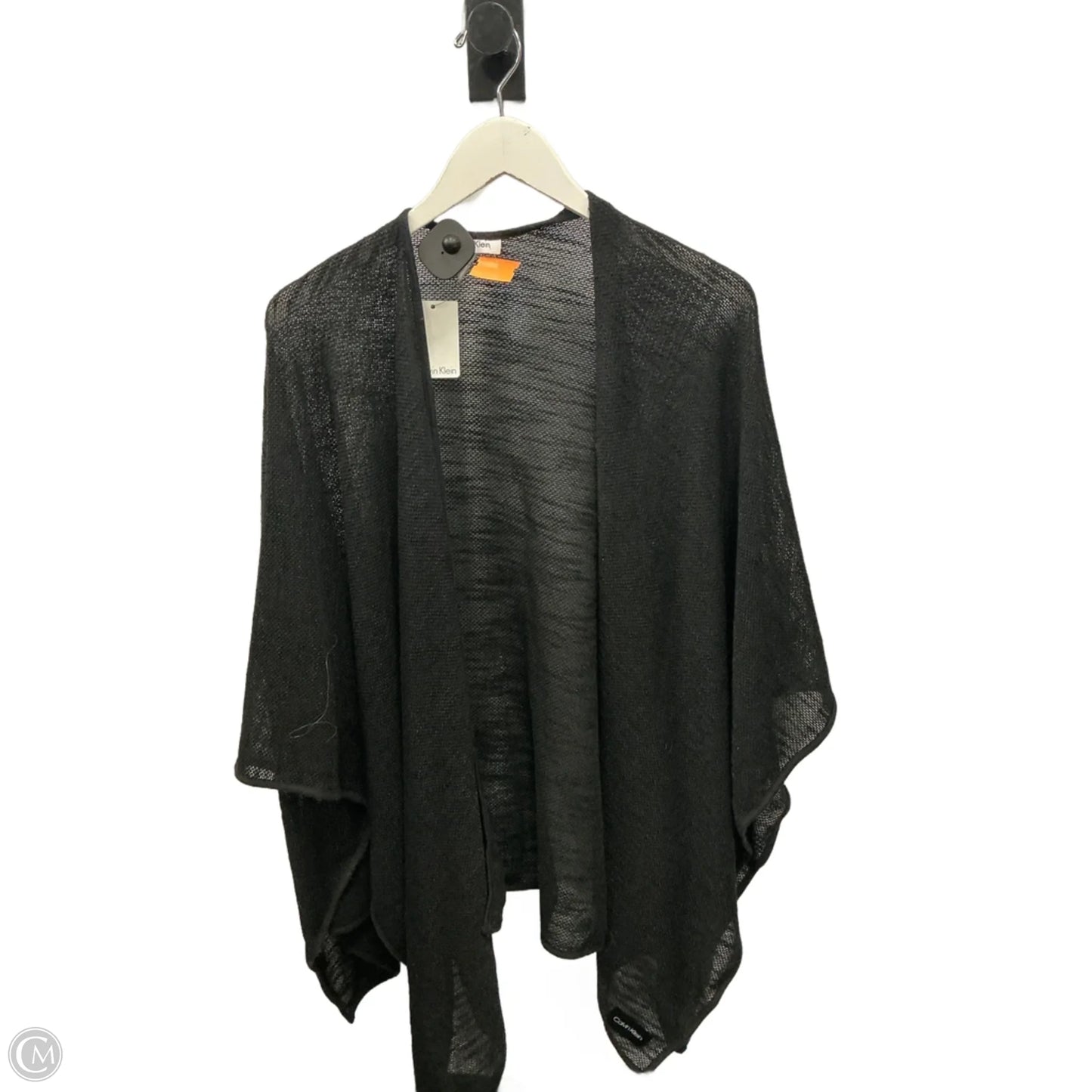 Shawl By Calvin Klein In Black, Size: Osfm