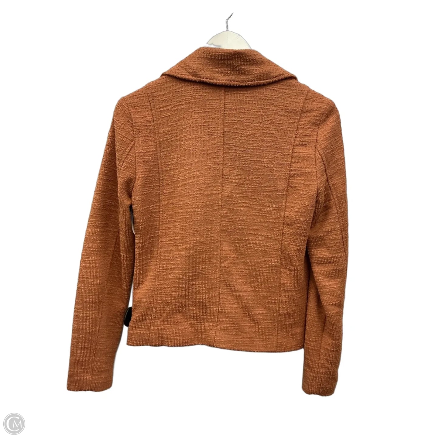 Jacket Moto By Nine West In Orange, Size: Xs