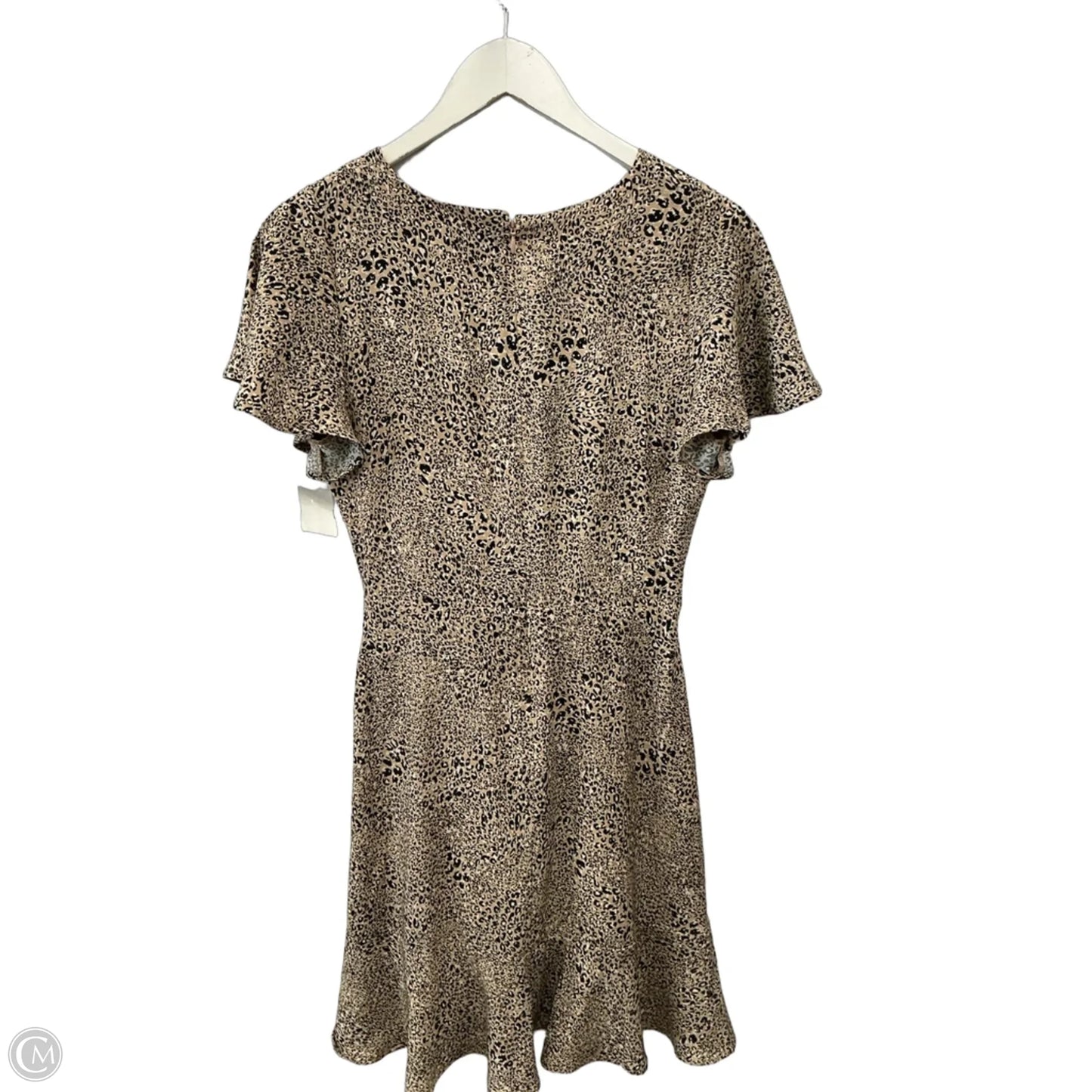 Dress Casual Midi By Express In Animal Print, Size: S