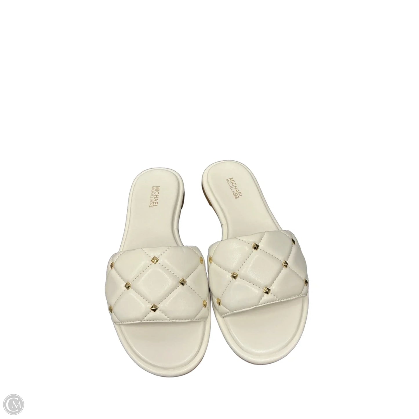 Sandals Designer By Michael Kors In White, Size: 5.5
