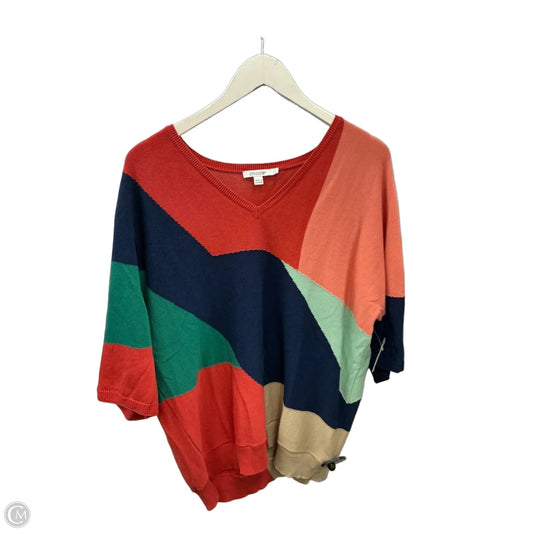 Sweater By Chicos In Multi-colored, Size: L