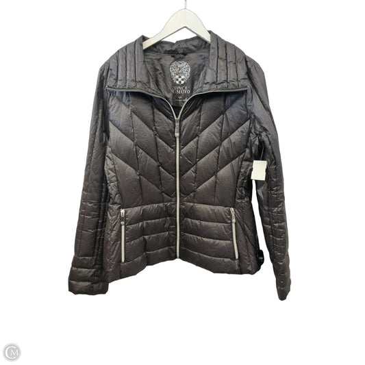 Coat Puffer & Quilted By Vince Camuto In Black, Size: L