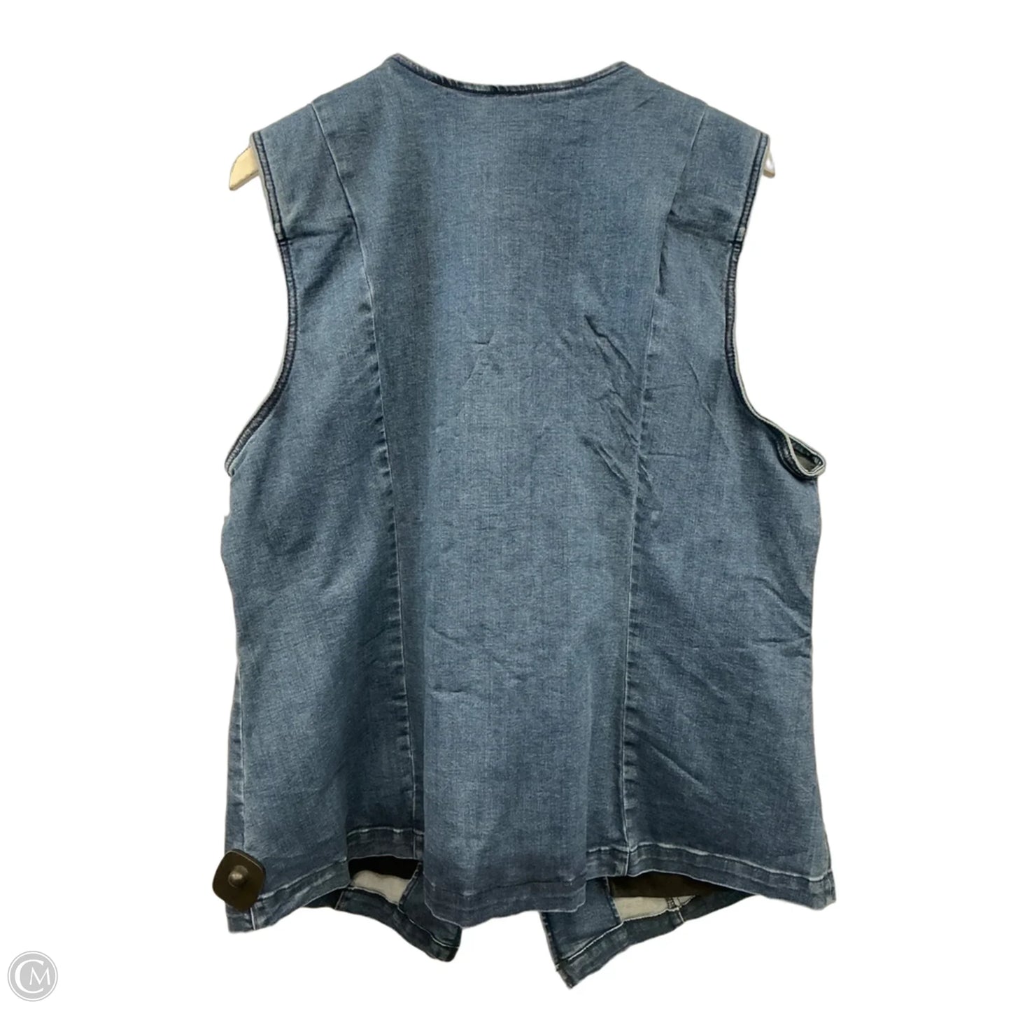 Vest Other By Torrid In Blue Denim, Size: 2x