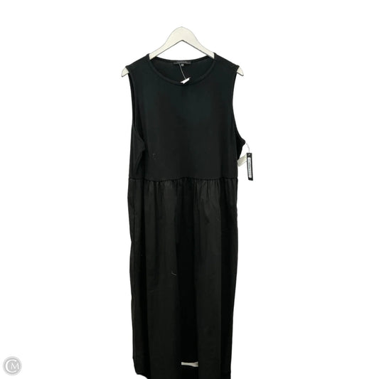 Dress Casual Midi By Tahari In Black, Size: 2x