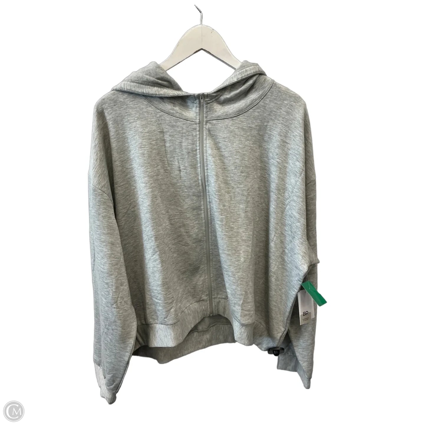 Sweatshirt Hoodie By Bp In Grey, Size: 2x