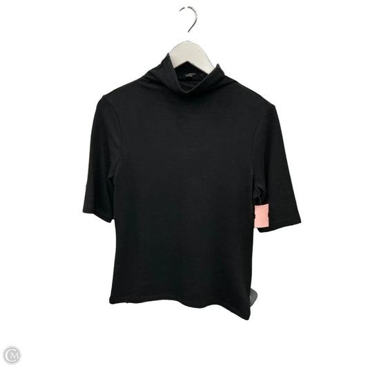Top 3/4 Sleeve By Banana Republic In Black, Size: S