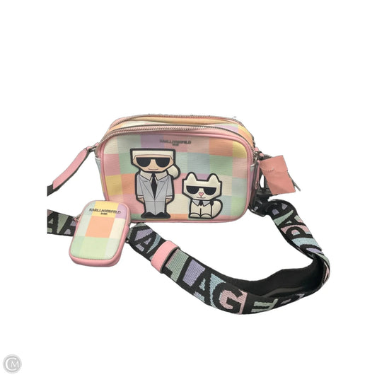 Crossbody Designer By Karl Lagerfeld, Size: Small