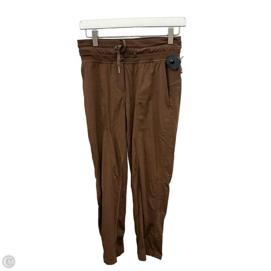Athletic Pants By Lululemon In Brown, Size: 4