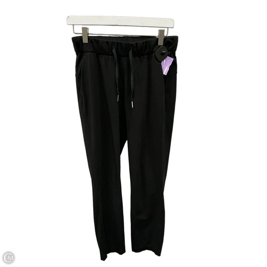 Athletic Pants By Lululemon In Black, Size: S