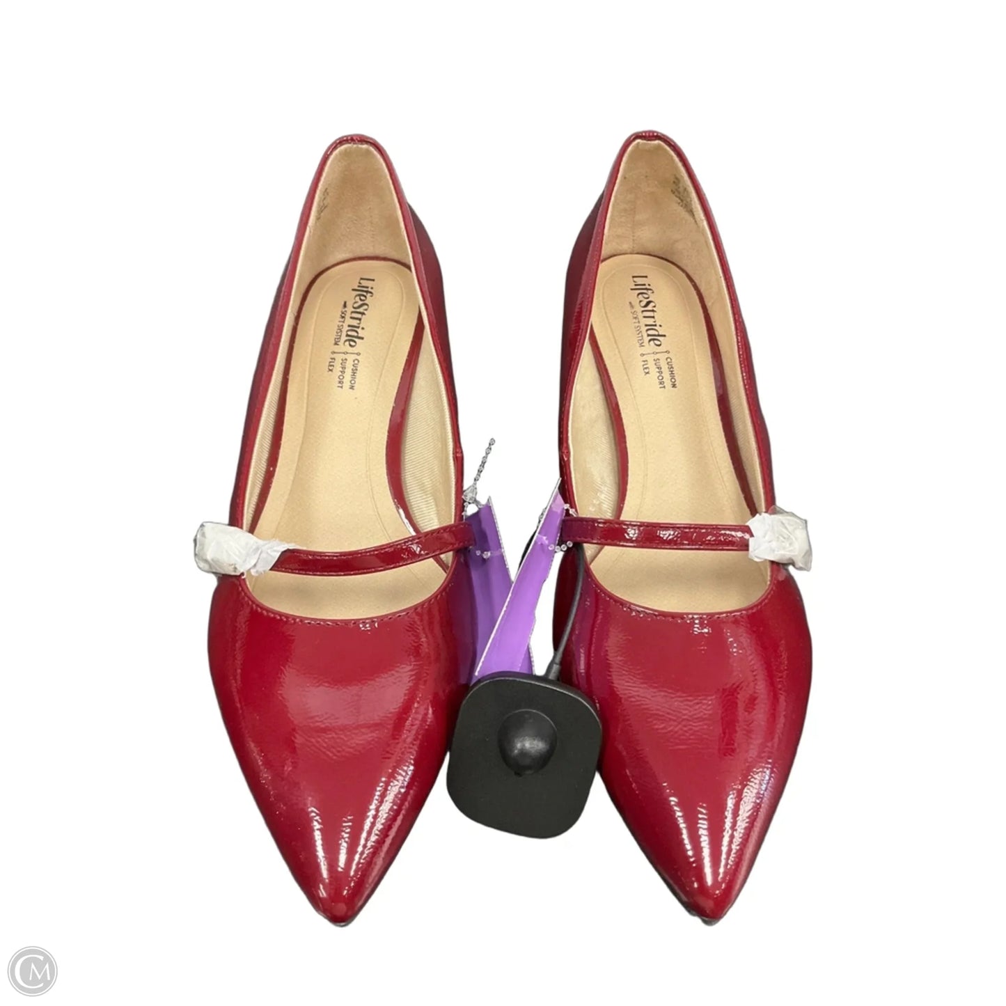 Shoes Heels Kitten By Life Stride In Red, Size: 8