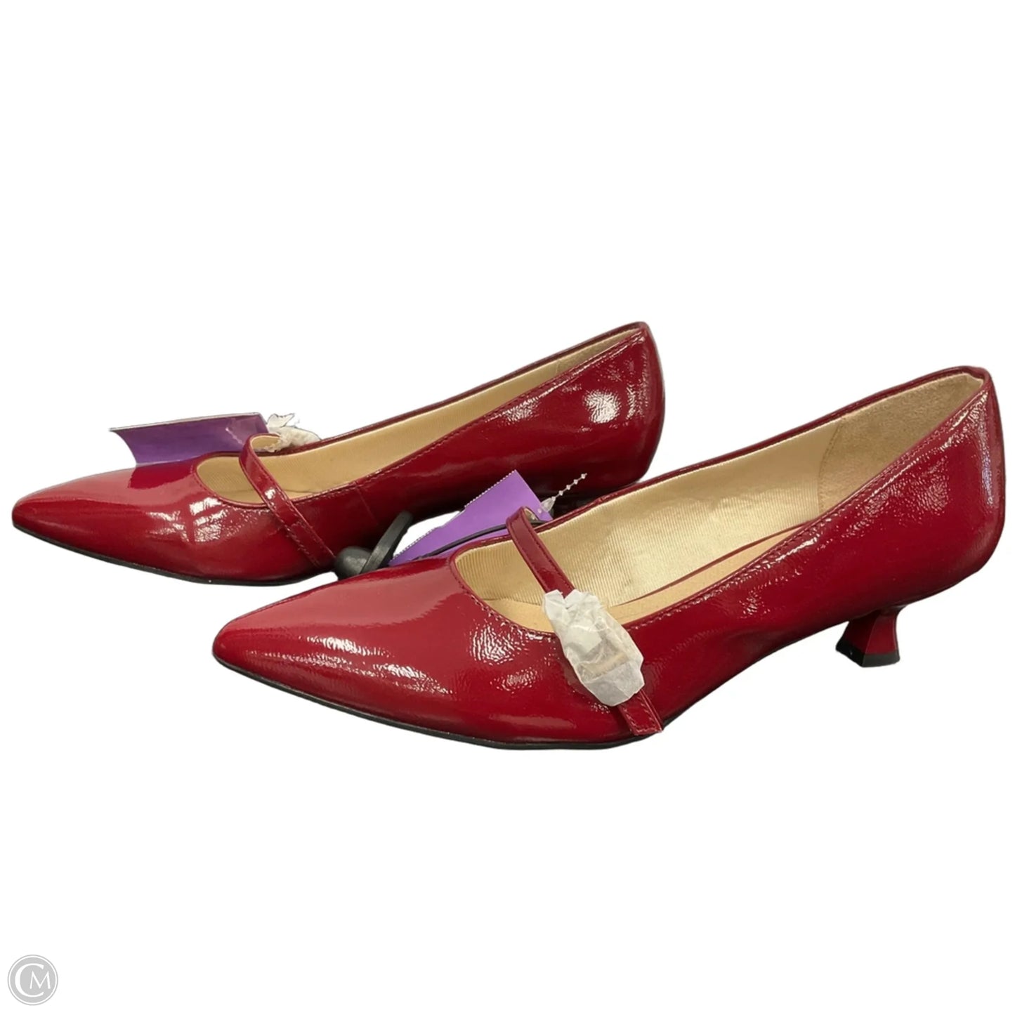 Shoes Heels Kitten By Life Stride In Red, Size: 8