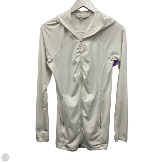 Athletic Jacket By Athleta In White, Size: S