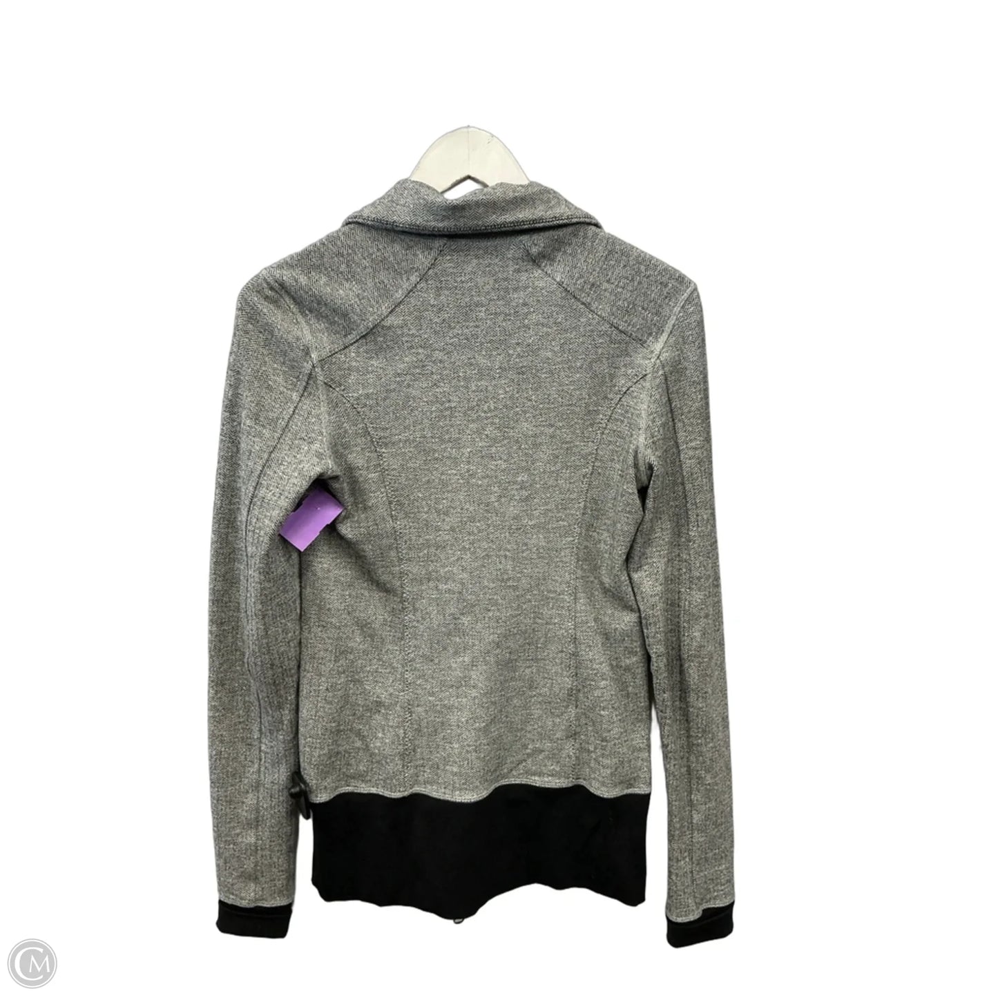 Athletic Jacket By Lululemon In Black, Size: S