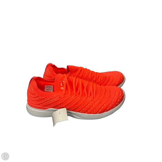 Shoes Athletic By Clothes Mentor In Orange, Size: 10