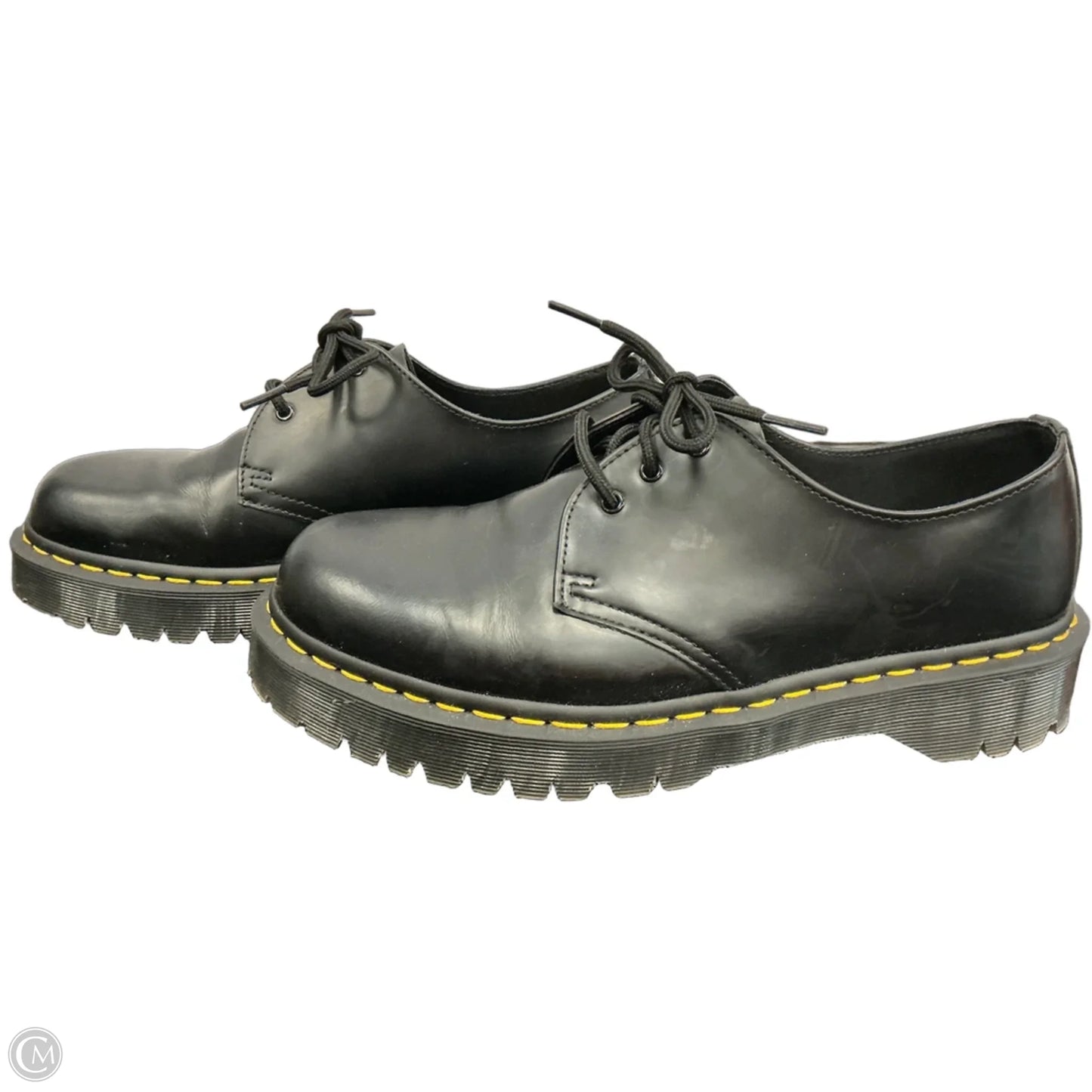 Shoes Flats By Dr Martens In Black, Size: 11.5
