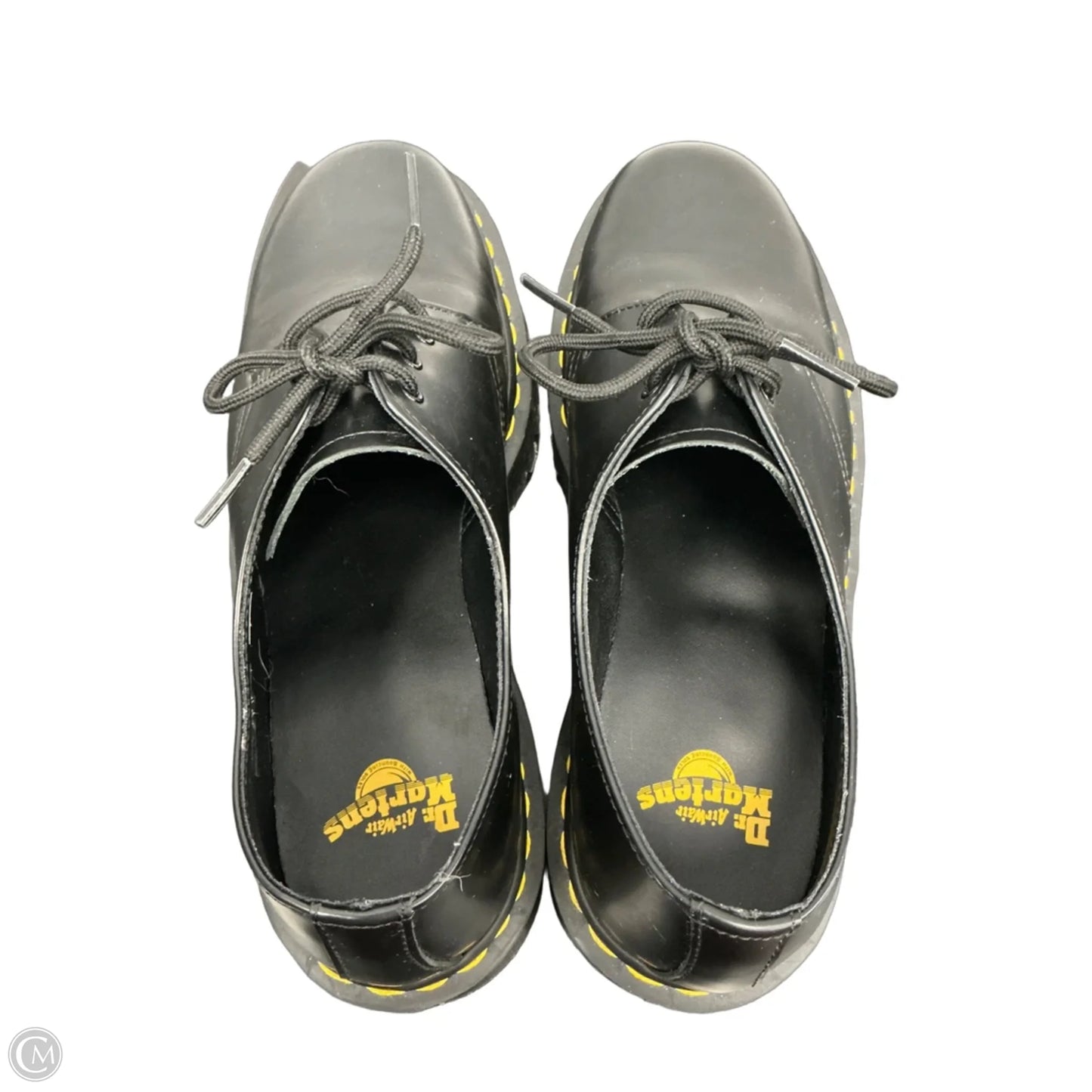 Shoes Flats By Dr Martens In Black, Size: 11.5
