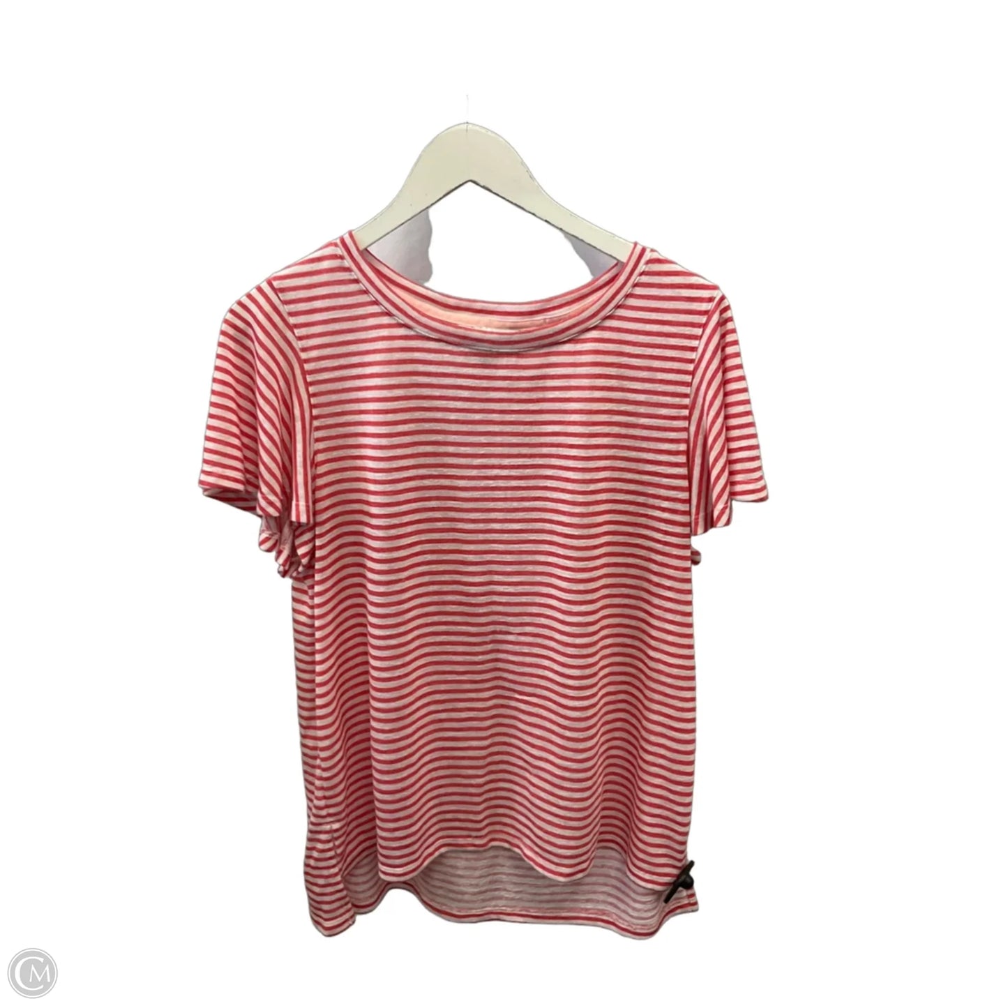 Top Short Sleeve By Tommy Bahama In Coral, Size: M